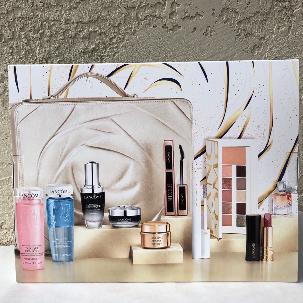 Lancome Limited Edition $588 Beauty Box 11-Pc Skincare & Makeup Gift Set, NIB